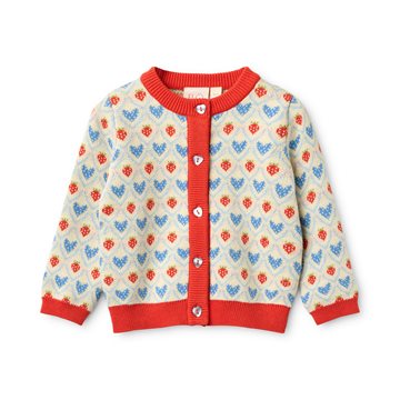  Flöss - Lea Cardigan - Berry Heart Mix